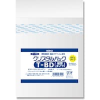シモジマ HEIKO OPP袋 クリスタルパック テープ付 ボディタイプ ブルーレイディスク 縦型用 100枚入り