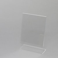 シモジマ HEIKO アクリルサインホルダー L字片面 A5 縦