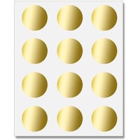 シモジマ HEIKO タックラベル φ28 No.449 金 120枚入り 007067670 1束(120枚)