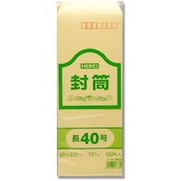 シモジマ HEIKO 事務用クラフト封筒 長40 70G 100枚入り