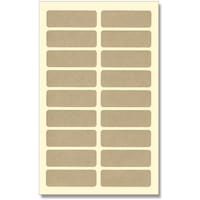 シモジマ HEIKO タックラベル 未晒 No.661 13×38 180枚入り 007067674 1束(180枚)