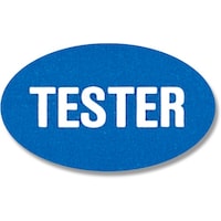 シモジマ HEIKO タックラベル No.225 TESTER 312枚入り 007073019 1束(312枚)