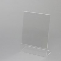 シモジマ HEIKO アクリルサインホルダー L字片面 B5 縦