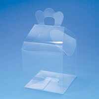 シモジマ HEIKO PVC クリスタルボックス CF3 10枚入り 006831600 1袋(10枚)