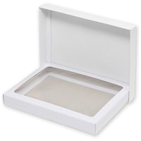 シモジマ HEIKO デラックス白無地箱 H6 タオル6本用 10枚入り 006806910 1袋(10枚)