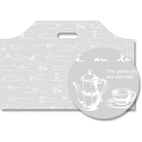 シモジマ HEIKO 手抜きポリ袋 バイオハンディバッグ ティータイム YM 100枚入り 006960903 1袋(100枚)