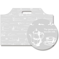 シモジマ HEIKO 手抜きポリ袋 バイオハンディバッグ ティータイム YSS 100枚入り 006960901 1袋(100枚)