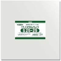 シモジマ HEIKO OPP袋 クリスタルパック S 2525 100枚入り