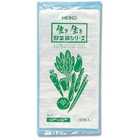 シモジマ HEIKO 野菜袋 No.3 PPキュウリ5本用 100枚入り 006721800 1袋(100枚)
