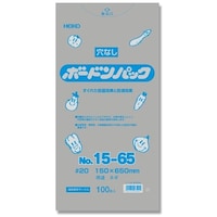シモジマ HEIKO ボードンパック プラマーク入り #20 No.1565 穴なし ネギ用 100枚入り