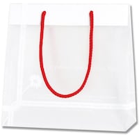 シモジマ HEIKO 手提げポリ袋 ポリバッグ ルバン 表記入り S 20枚入り 006632862 1袋(20枚)