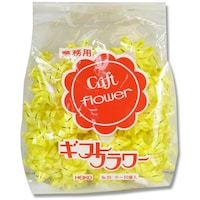 シモジマ HEIKO ギフトフラワー 業務用 12mm キイロ 50個入り 001456806 1袋(50個)