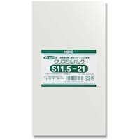 シモジマ HEIKO OPP袋 クリスタルパック S 11.521 100枚入り 006751720 1袋(100枚)