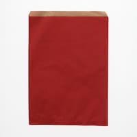 シモジマ HEIKO 平袋 柄小袋 Rタイプ 筋入無地 赤 R20 200枚入り 006526302 1袋(200枚)