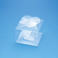 シモジマ HEIKO PVC クリスタルボックス A4 10枚入り 006832200 1袋(10枚)