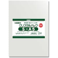 シモジマ HEIKO OPP袋 クリスタルパック 04S A5 100枚入り 006768300 1袋(100枚)