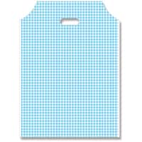 シモジマ HEIKO 手抜きポリ袋 バイオハンディバッグ ギンガム2 B S 100枚入り 006959202 1袋(100枚)