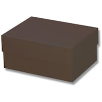 シモジマ HEIKO 貼箱 ブラウン No.2 006868416 1個