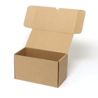 シモジマ HEIKO ナチュラルボックス 無地 Z29 CD20枚収納 10枚入り