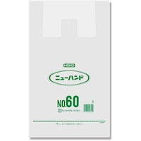 シモジマ HEIKO レジ袋 ニューハンドハイパー ナチュラル NO.60 100枚入り