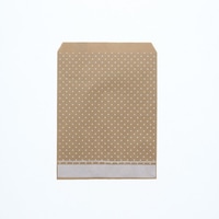 シモジマ HEIKO 平袋 柄小袋 Rタイプ ピンドット WH R70 200枚入り