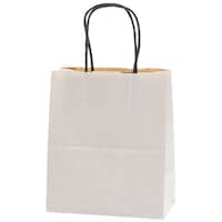 シモジマ HEIKO 手提げ紙袋 25チャームバッグ 2112 エコデュオWH 50枚入り