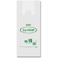 シモジマ HEIKO レジ袋 ニューハンドハイパー ナチュラル NO.16 100枚入り