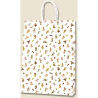 シモジマ HEIKO 手提げ紙袋 Pスムースバッグ 2才 プチベア 25枚入り 003154004 1袋(25枚)