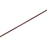 シモジマ HEIKO シングルサテンリボン ココア 3×20