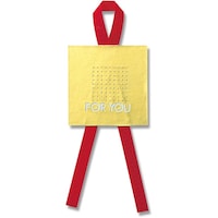 シモジマ HEIKO リボン付きシール フォーユー 60枚入り