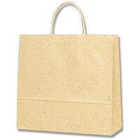 シモジマ HEIKO 手提げ紙袋 スムースバッグ 3才 ナチュラル 25枚入り 003158501 1袋(25枚)