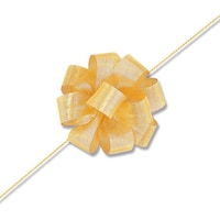 シモジマ HEIKO ワンタッチメタルリボン ゴールド 24X20