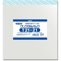シモジマ HEIKO OPP袋 クリスタルパック テープ付 T 2121 100枚入り
