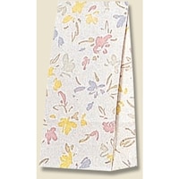 シモジマ HEIKO 角底袋 ファンシーバッグ ペールフラワー SS 100枚入り 003050000 1袋(100枚)