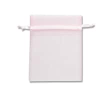 シモジマ HEIKO ギフト巾着袋 オーガンジーバッグ ピンク M 10枚入り