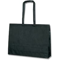 シモジマ HEIKO 手提げ袋 Fバッグ 黒 Lショルダー 10枚入り