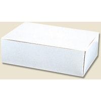 シモジマ HEIKO サンドイッチケース 白 100枚入り 004200600 1袋(100枚)