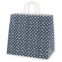 シモジマ HEIKO 手提げ紙袋 25チャームバッグ 341 古銭 50枚入り 003269900 1袋(50枚)