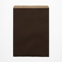 シモジマ HEIKO 平袋 柄小袋 Rタイプ 筋入無地 焦茶 R20 200枚入り 006526304 1袋(200枚)