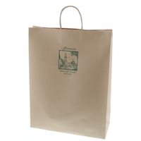 シモジマ HEIKO 手提げ紙袋 25チャームバッグ カスタム判 アフタヌーン 50枚入り