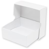 シモジマ HEIKO デラックス白無地箱 BE2 ベルト用 10枚入り 006816900 1袋(10枚)