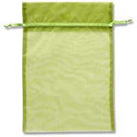 シモジマ HEIKO ギフト巾着袋 オーガンジーバッグ オリーブ XL 10枚入り