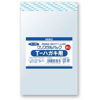 シモジマ HEIKO OPP袋 クリスタルパック テープ付 04T ハガキ用 100枚入り