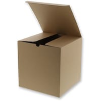 シモジマ HEIKO ナチュラルボックス 無地 Z34 10枚入り 006203410 1袋(10枚)