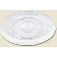 シモジマ HEIKO プラスチックカップ 平型蓋 口径95mm用 C穴付き 透明 100個入り