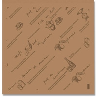 シモジマ シモジマ バーガー袋 未晒ティータイム 500枚化粧箱入 M 004738256 1箱(500枚)