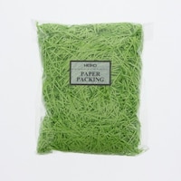 シモジマ HEIKO 緩衝材 紙パッキン 40g入 グリーン 003800816 1袋