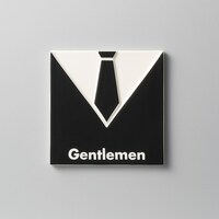 ヒカリ 光 サインプレート Gentlemen