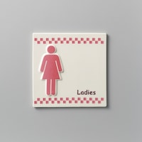 ヒカリ 光 サインプレート Ladies