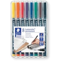 ステッドラー ステッドラー 581446)ルモカラーペン 油性 細書き M 8色セット